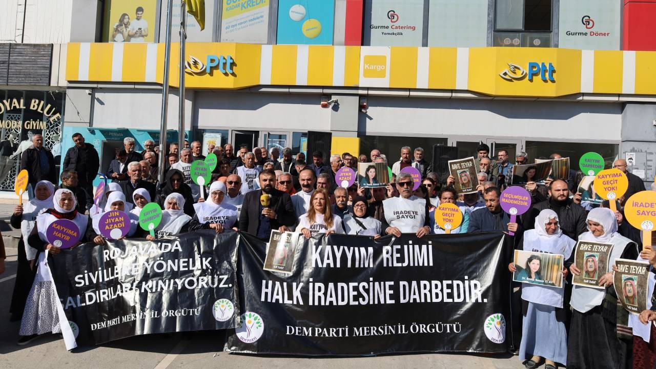 Akdeniz'de kayyım protestosu: Hileler, kumpaslar Türkiye'ye kaybettiriyor