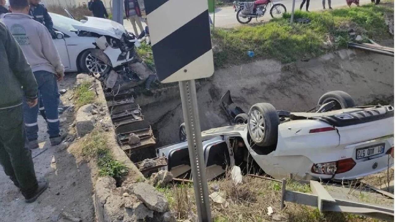 Mersin'de trafik kazası: Bir ölü, üç yaralı