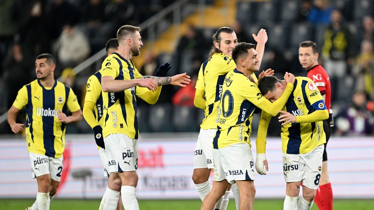 Fenerbahçe Erzurumspor'a karşı 'farklı' kazandı: 5-0