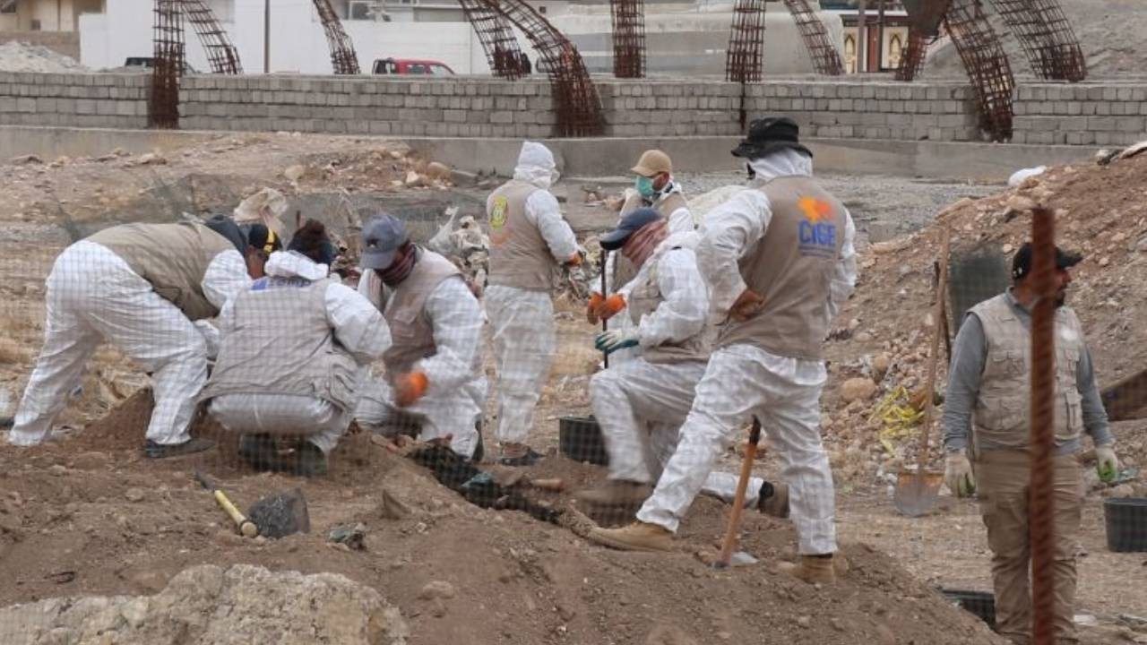 Şengal'de yeni bir toplu mezar bulundu