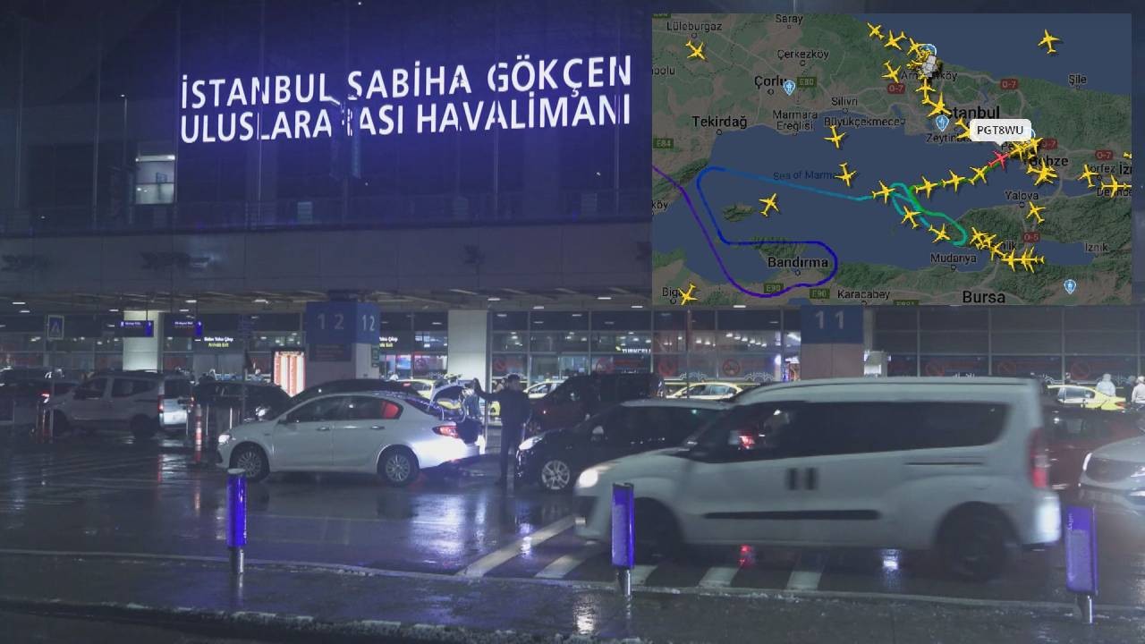 Sabiha Gökçen Havalimanı’nda hava trafiğine kar engeli