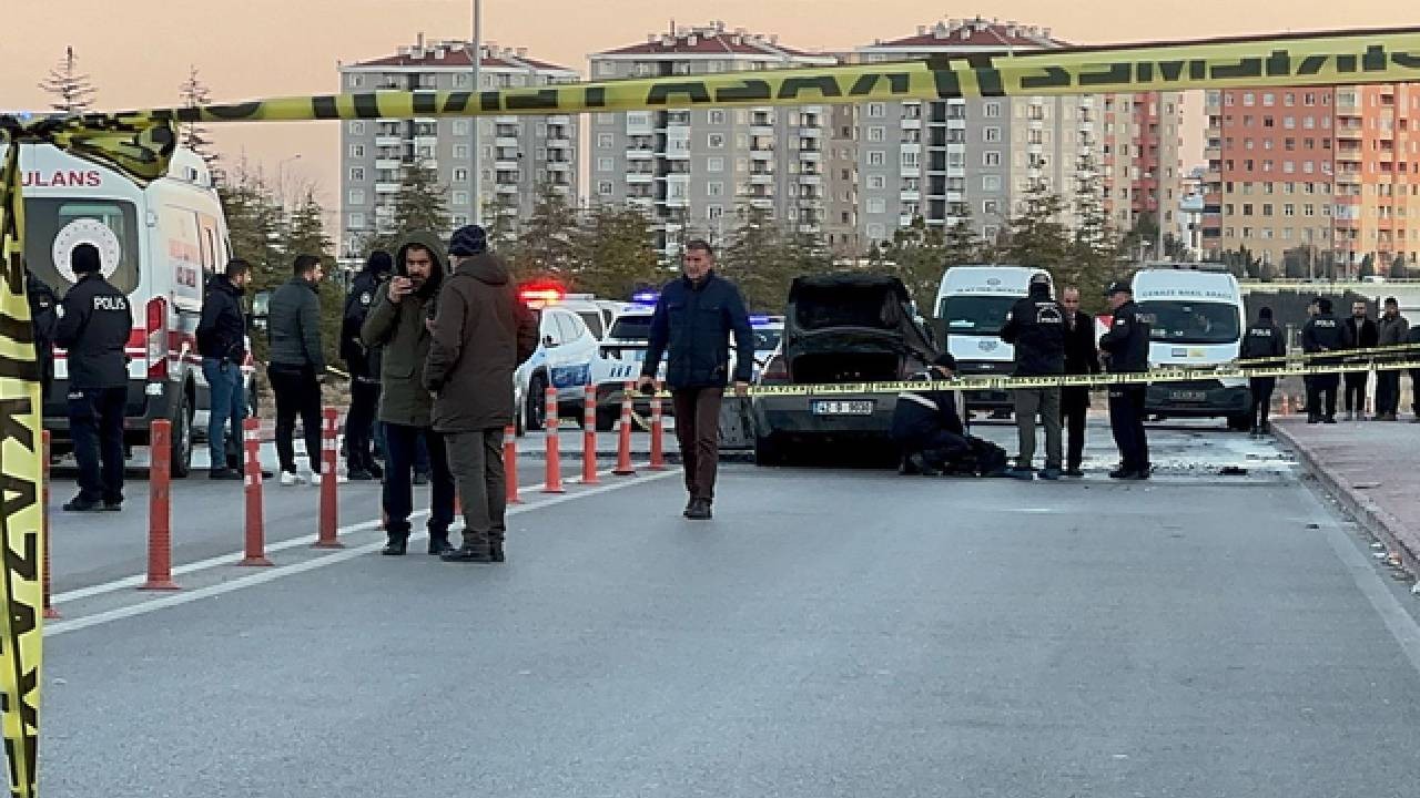 Konya'da otomobilde patlama: 3 aylık bebek ile teyzesi öldü