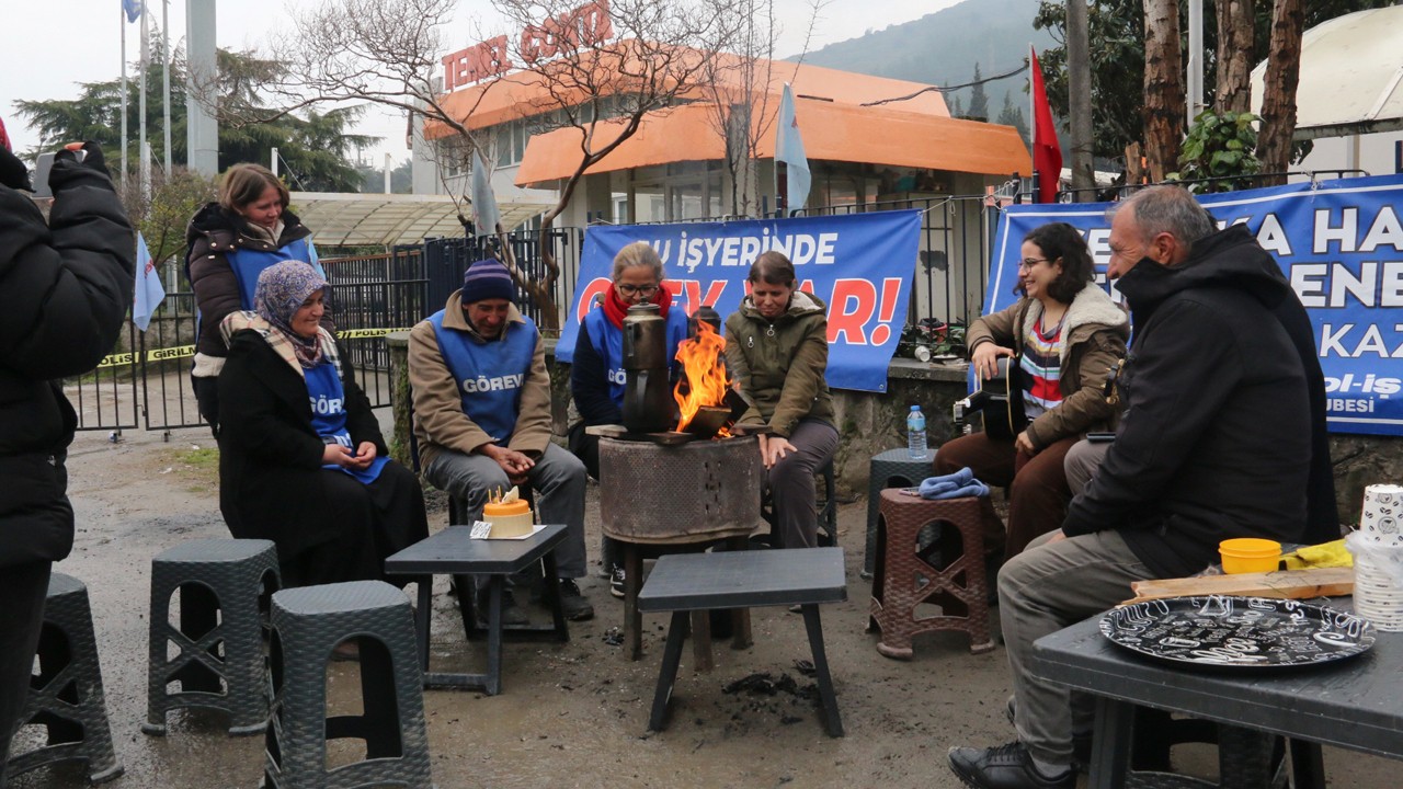 Grev çadırında 8 Mart'ı kutlayacaklar