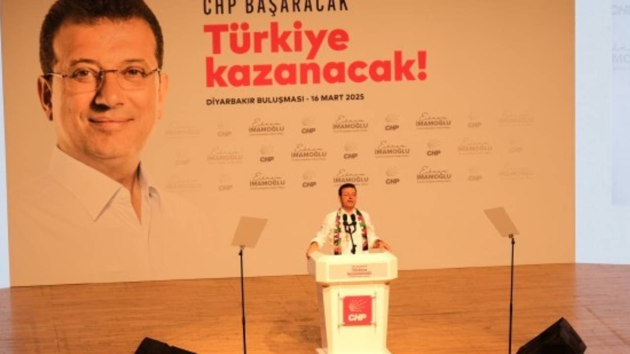 İmamoğlu Diyarbakır'da: Gelmiş geçmiş en özgürlükçü yönetimi kuracağım'