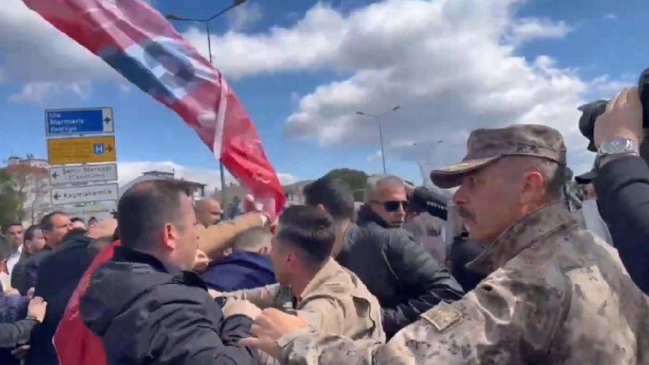 Muğla’da CHP'lilerin eylemine polis saldırısı: 5 gözaltı