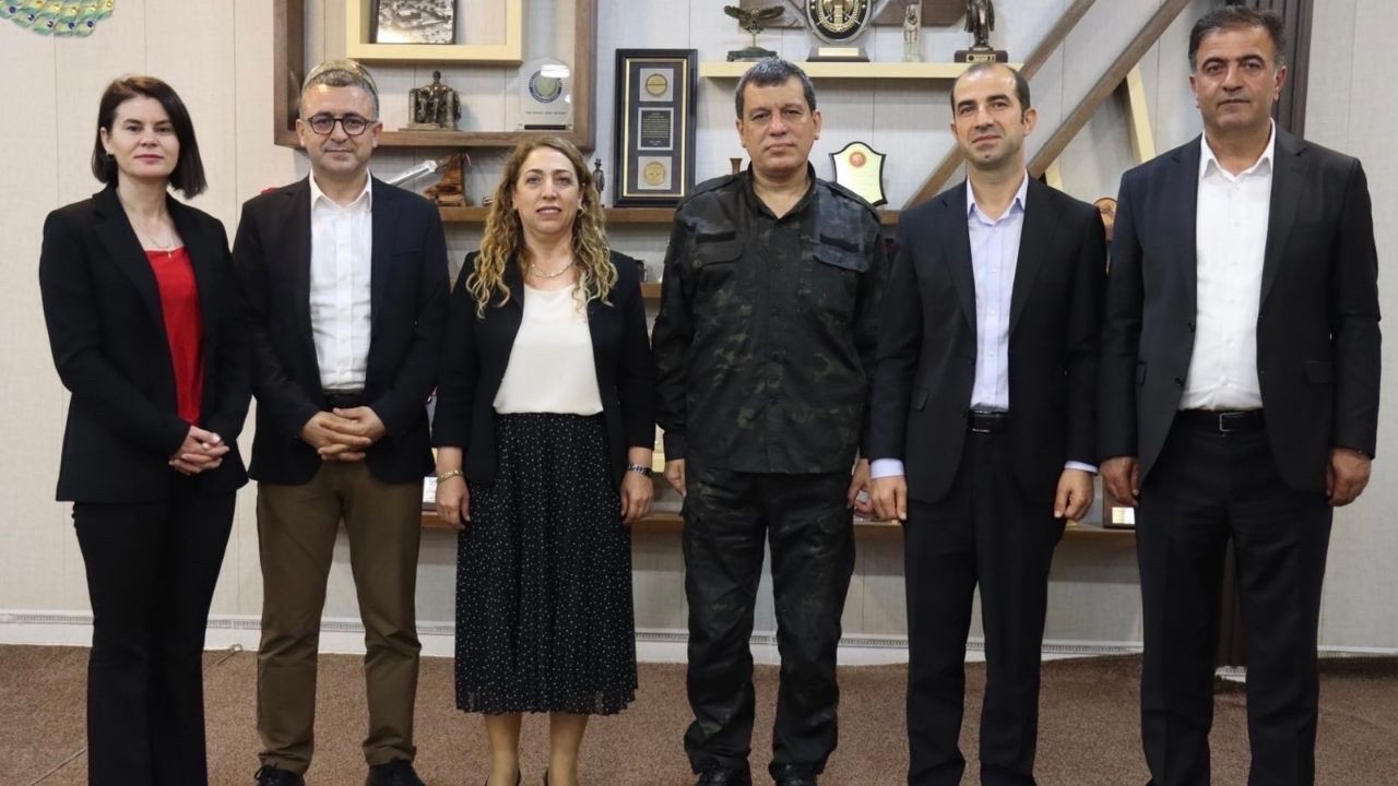 DBP ve DEM Parti heyeti Mazlum Ebdî ile görüştü