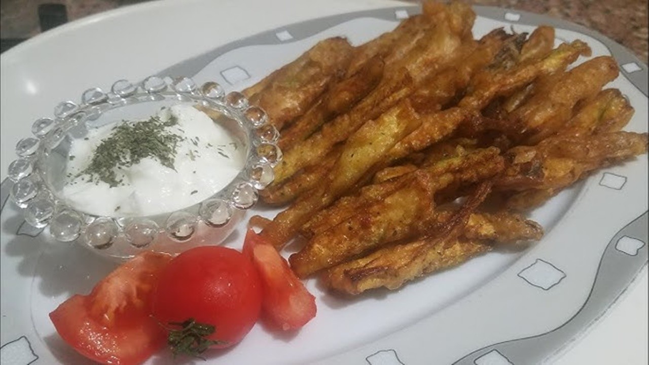 Yağ çekmeyen kabak kızartması yapmanın yolu! Şeflerin yöntemiymiş