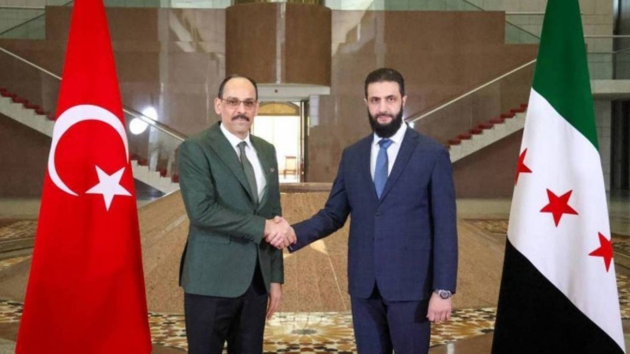İbrahim Kalın Şam'da Colani ile görüştü