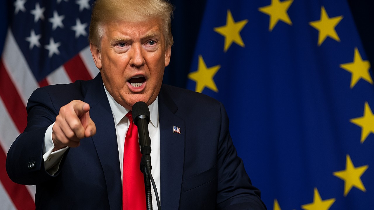 Trump'tan AB'ye %50 Gümrük Vergisi: Küresel Piyasalar Sarsıldı