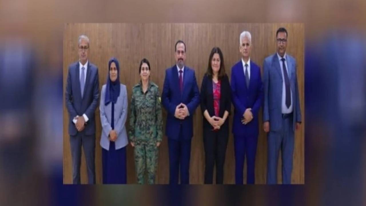 Özerk Yönetim'den bir heyet Şam'a gitti