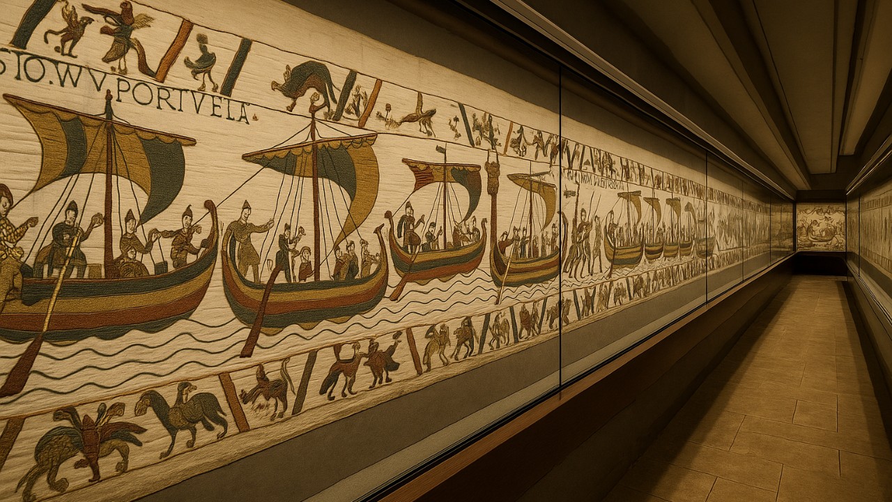 Bayeux Kilimi 900 Yıl Sonra İngiltere'ye Dönüyor