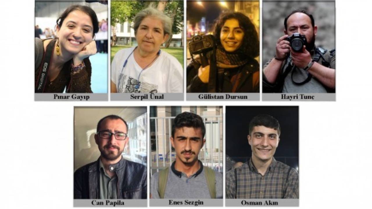 7 gazeteci için hapis talebi