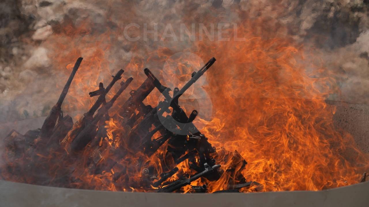 PKK silah envanterini teslim etmişti: ÖHD, THİV ve İHD gözlem raporu hazırlayacak