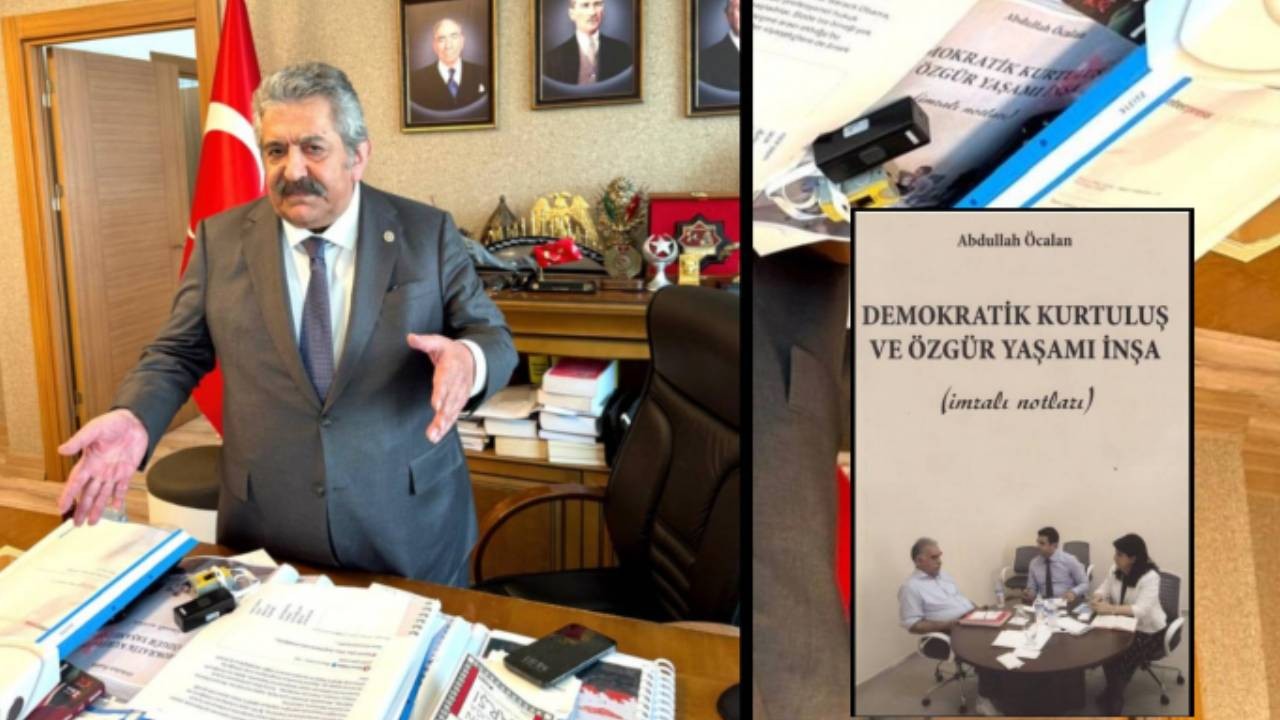 MHP'li Yıldız'dan 'İmralı Notları' kitabıyla paylaşım