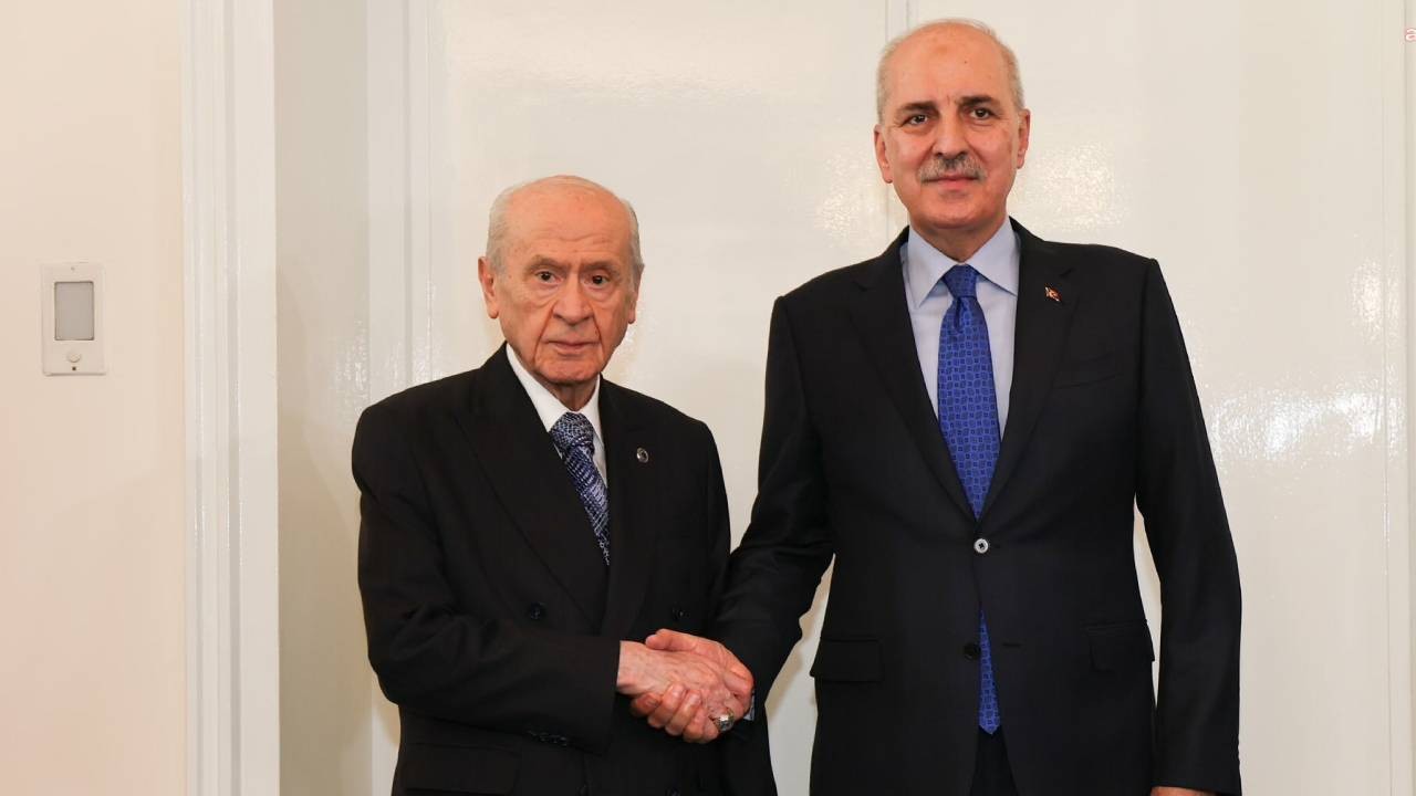 Kurtulmuş-Bahçeli görüşmesi: Meclis'te kurulacak komisyon görüşüldü