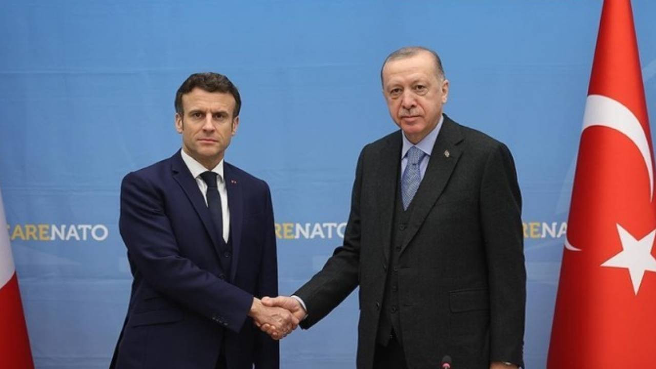 Macron: Erdoğan'la Gazze'de iki devletli çözümü konuştuk