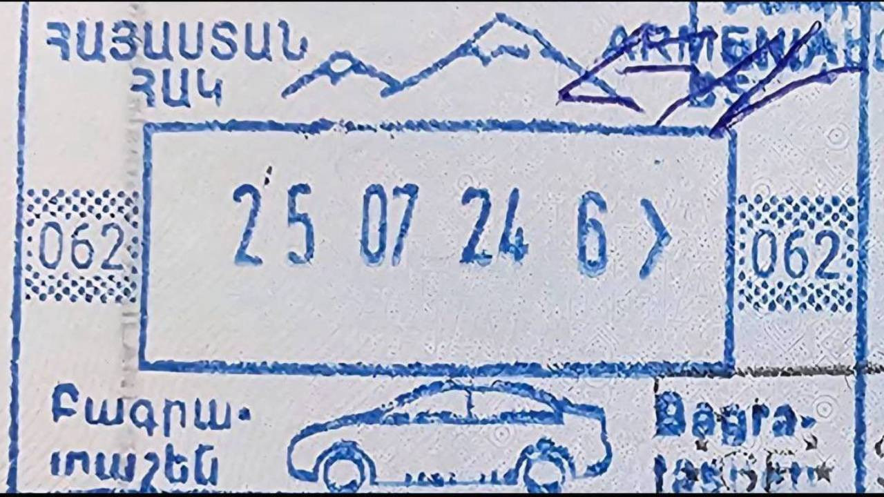 Türkiye ile 'normalleşme' sürecine giren Ermenistan, vize damgasındaki Ağrı Dağı görselini kaldırdı