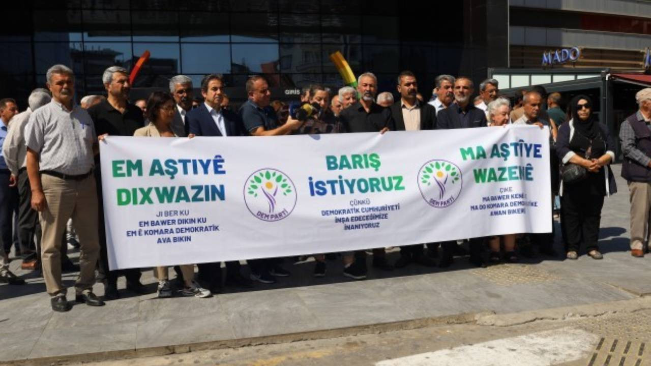 DEM Parti imza kampanyası başlattı: Barış istiyoruz çünkü