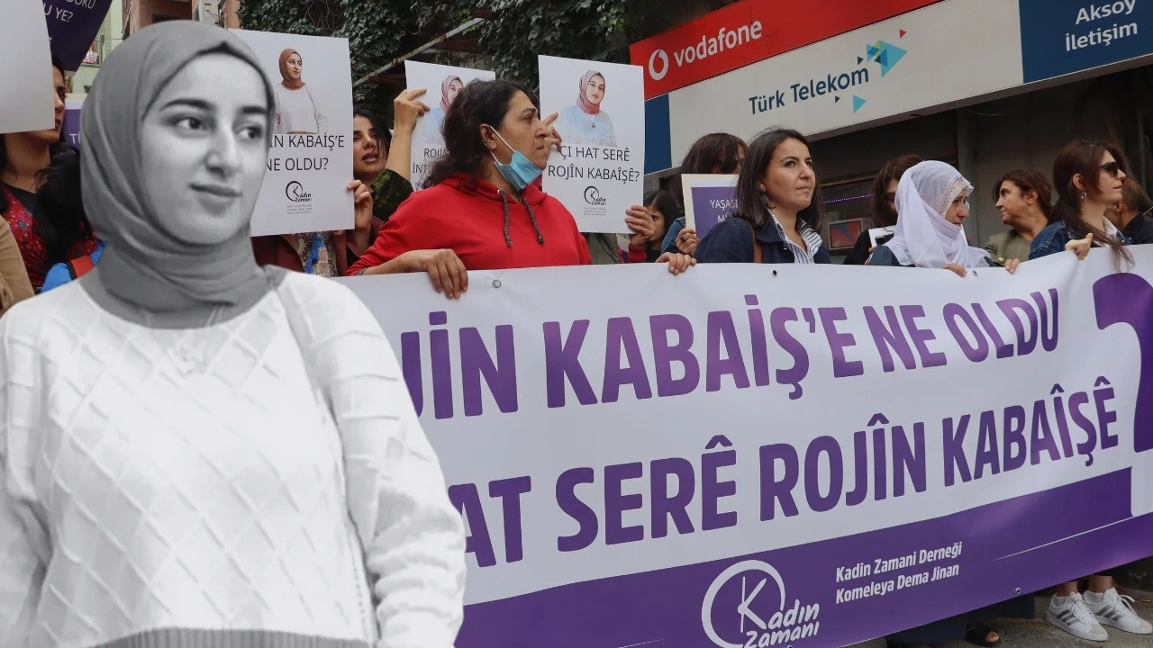 Kadınlar Rojin Kabaiş için sokağa çıktı