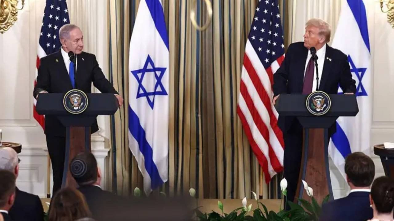 Trump-Netanyahu görüşmesi: İki lider 'Gazze planını' onayladı; Trump başkanlık edecek