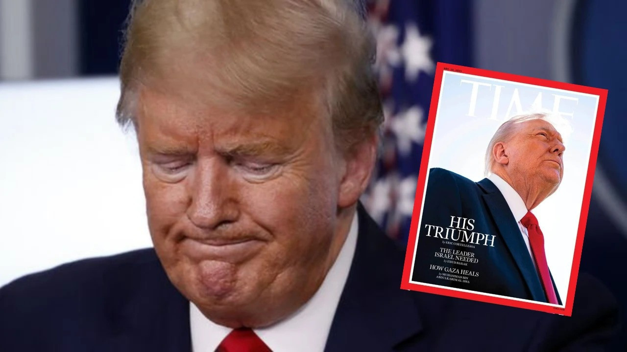 Trump'tan Time Dergisi'ne tepki: Tüm zamanların en kötü kapağı
