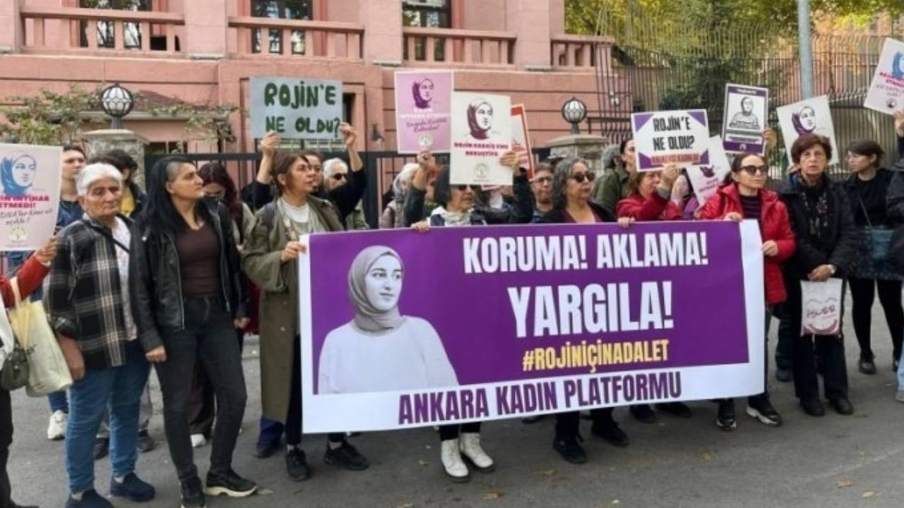 Kadınlar Rojin için bakanlık önünde: Adalet nerede?
