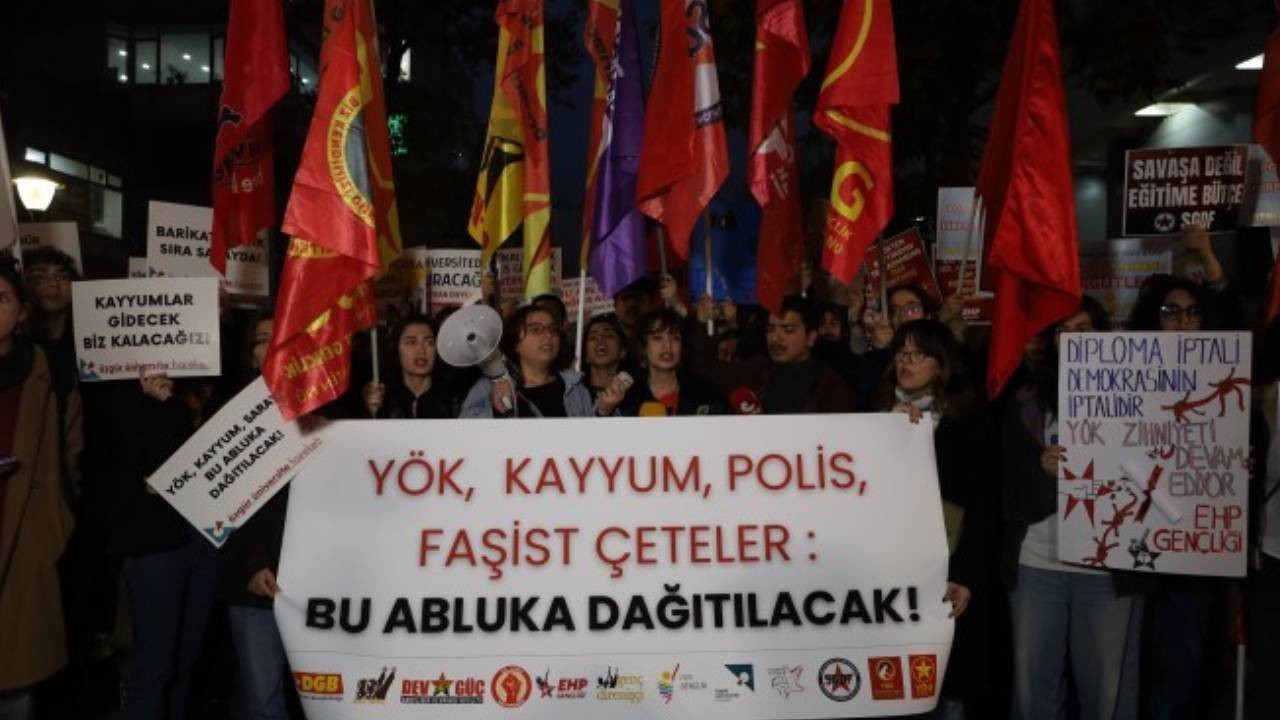 Gençlik örgütlerinden YÖK eylemi: Mücadeleyi yükseltme zamanı