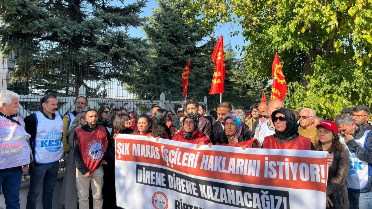 Şık Makas direnişinde ilk kazanım: 'Ücret alacaklarının bir kısmı işçilere yatırıldı'