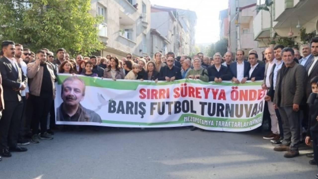 Sırrı Süreyya Önder Barış Futbol Turnuvası başladı