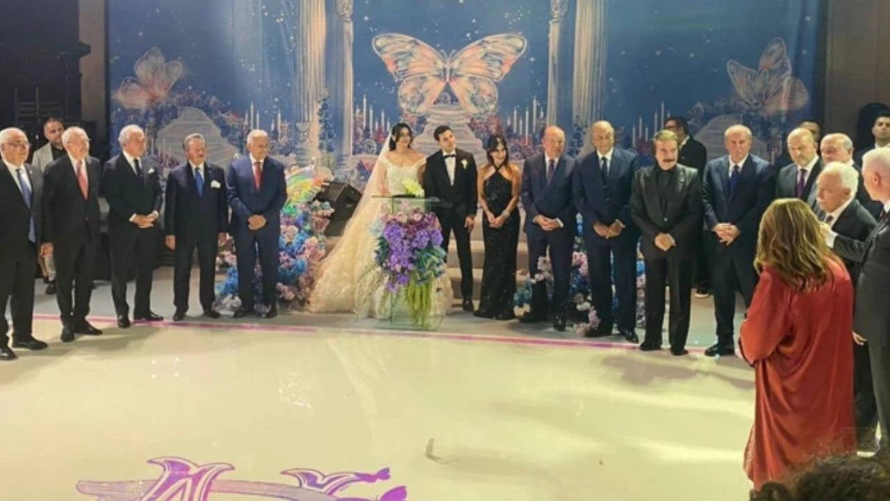 Kılıçdaroğlu, Soylu ve Yıldırım'la birlikte nikah şahidi oldu