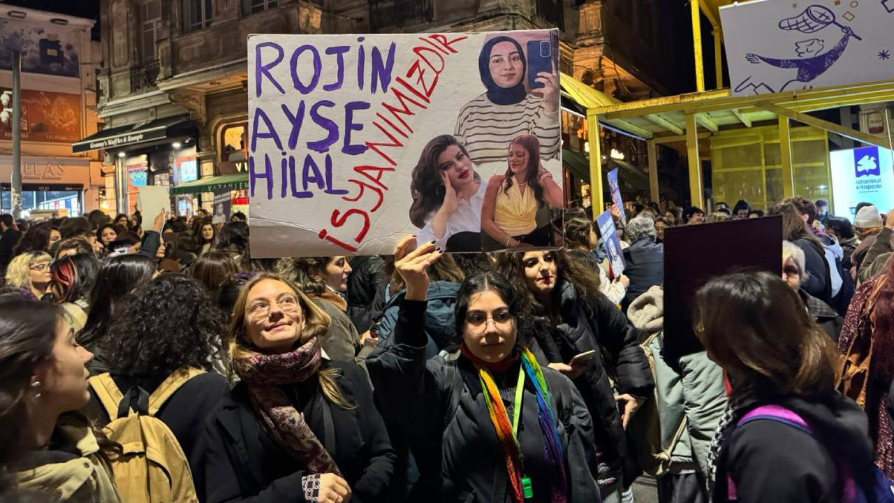 25 Kasım İstanbul | Kadınlar Tünel'de toplanmaya başladı