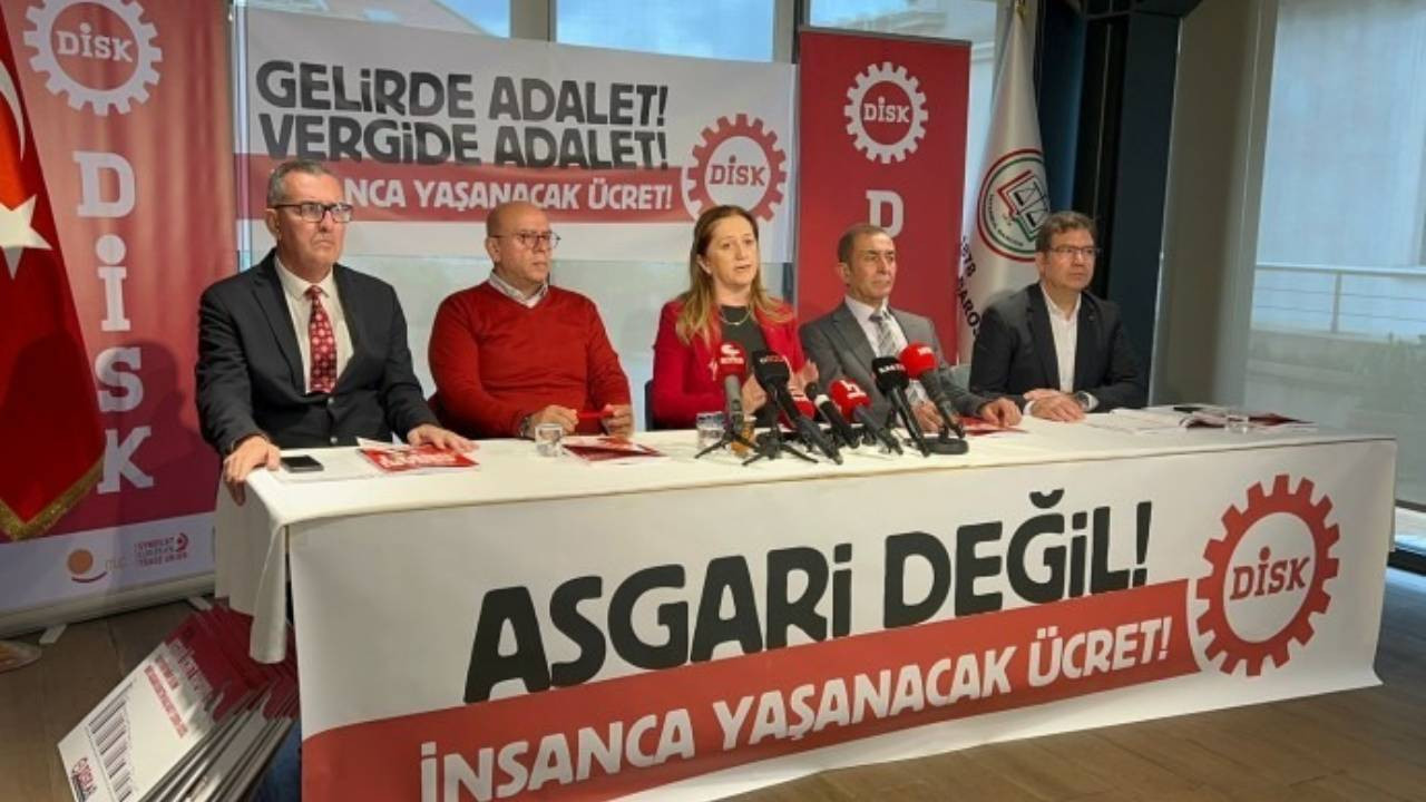 DİSK asgari ücret taleplerini açıkladı