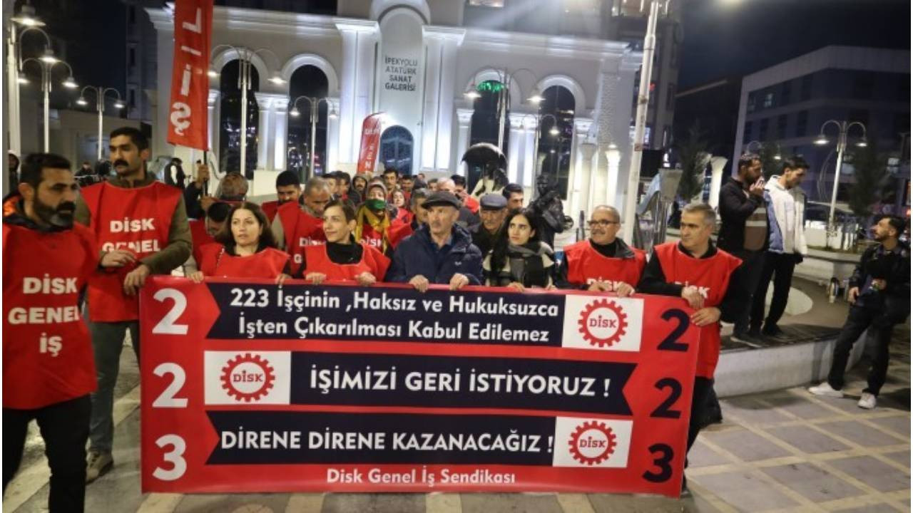 İşçilerin hak arayışı 129'uncu gününde