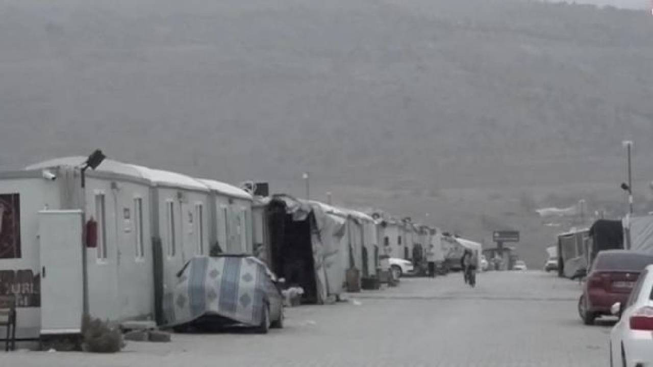 Malatya'da kaldıkları konteyner kentten çıkmaları istenen depremzedeler: Elektrikler kesildi, hazirana kadar süre istiyoruz