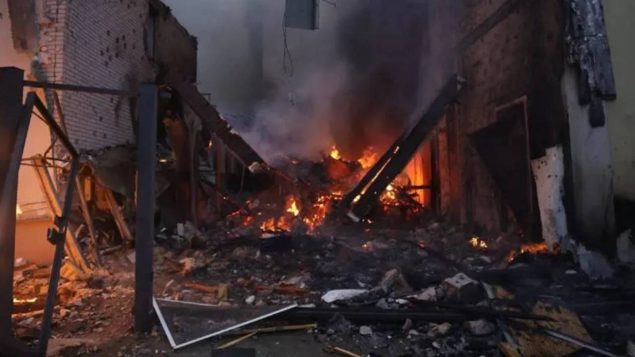 Rusya Kiev'e saldırdı: 2'si çocuk, 22 kişi yaralandı