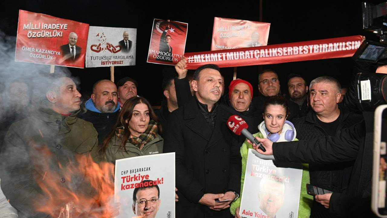 CHP'liler yeni yıla Silivri'de girdi