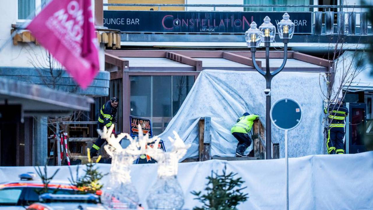 İsviçre'de kayak merkezindeki bar yangınında onlarca ölü