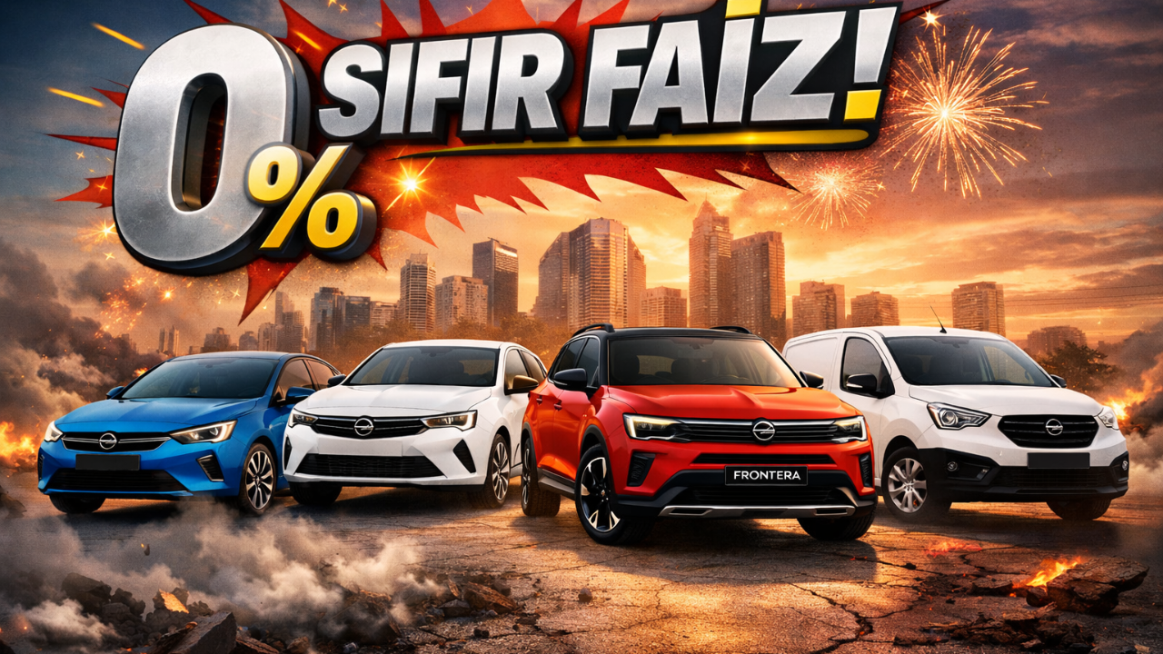 Opel’den Yeni Yıla Güçlü Hamle: Sıfır Faizli Krediyle Otomobil Sahibi Olmanın Tam Zamanı
