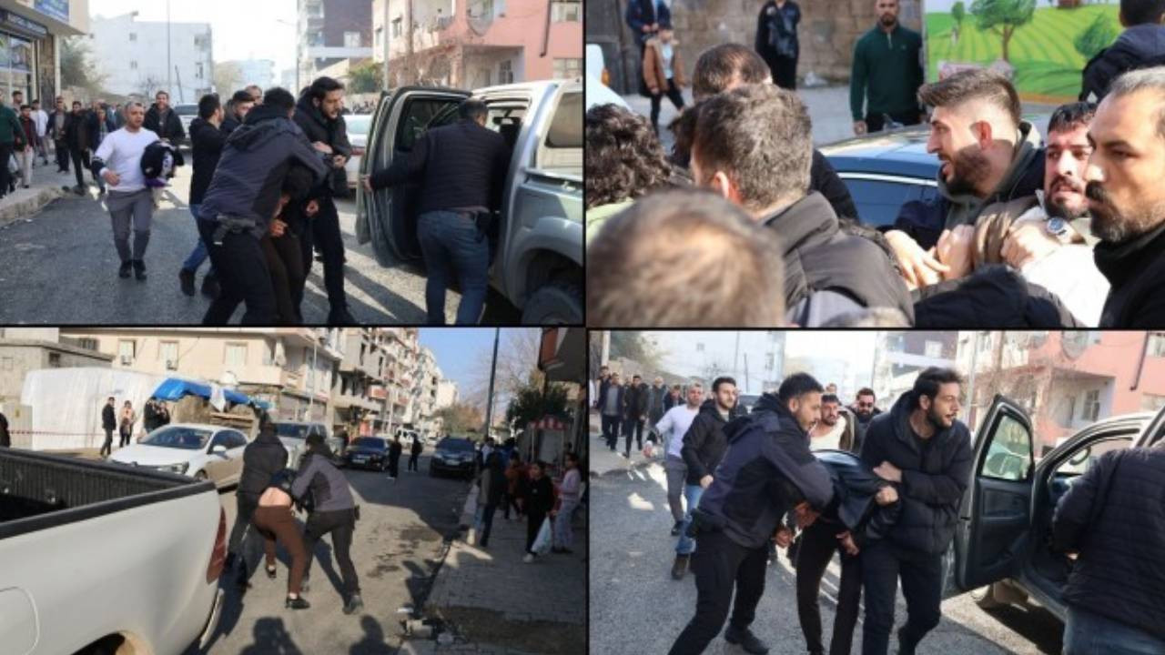 Şırnak'ta Halep yürüyüşe müdahale: Gazeteciler de hedef alındı