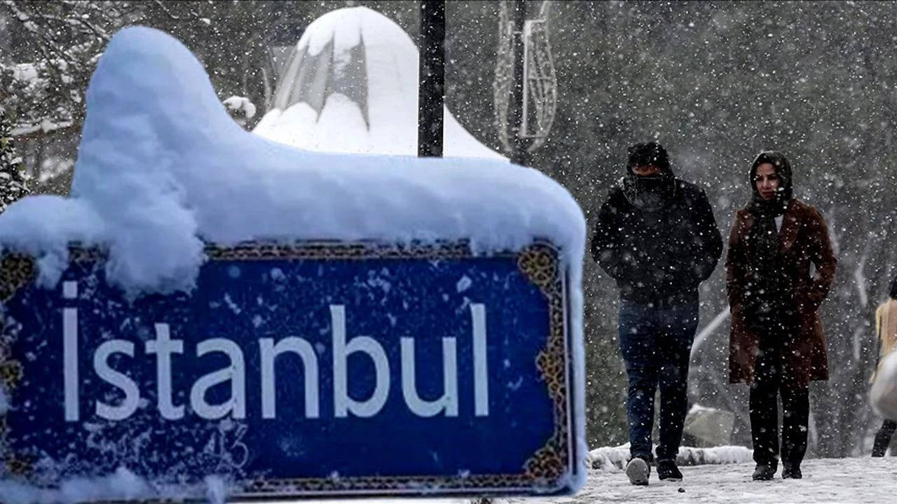 İstanbul’da kar alarmı: Okullara 1 gün ara