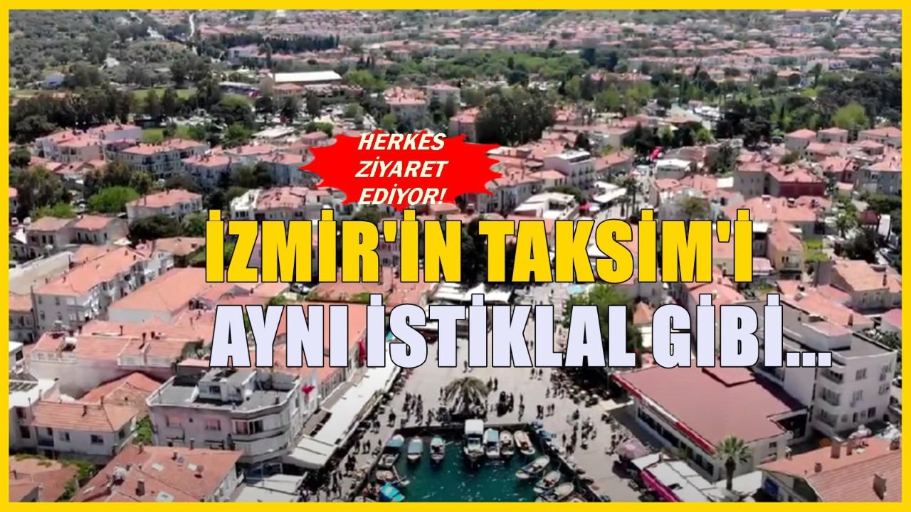 İzmir'in Taksim'i deniliyor! İstiklal caddesini aratmıyor, herkes akın ediyor