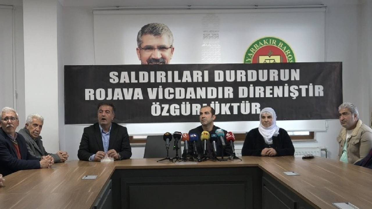 Diyarbakır'dan Suriye'deki saldırılara tepki: Halkımızın kazanımlarını savunacağız