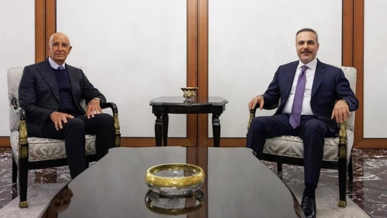 Hakan Fidan, Tom Barrack ile görüştü