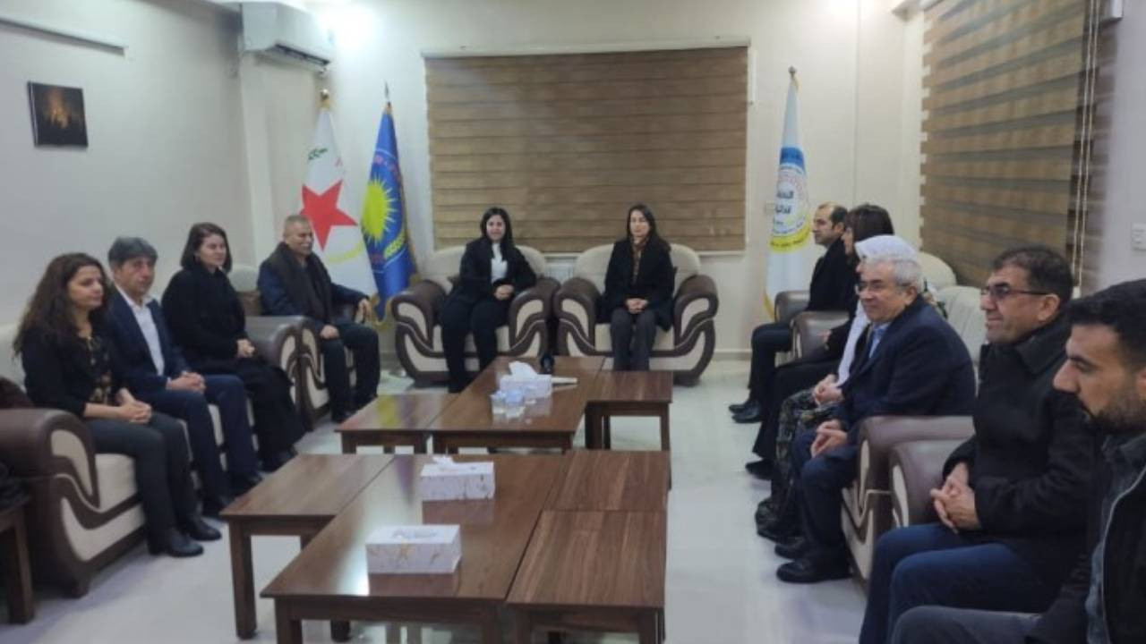 DEM Parti heyetinin Rojava'daki temasları sürüyor