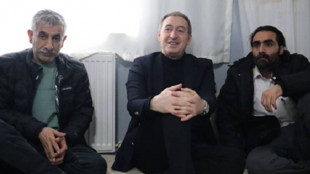 Bakırhan, 31 yıl sonra tahliye edilen Taş ve Yıldız'ı ziyaret etti