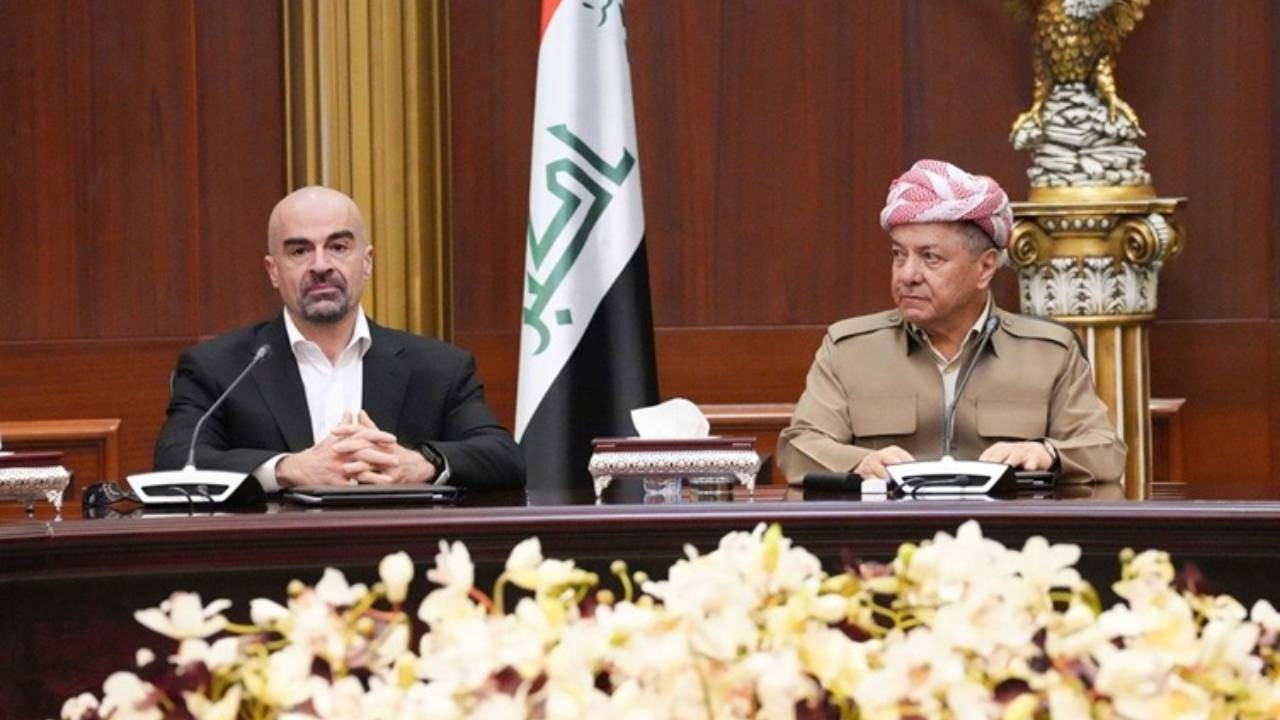 Mesud Barzani ve Bafıl Talabani Erbil'de görüştü