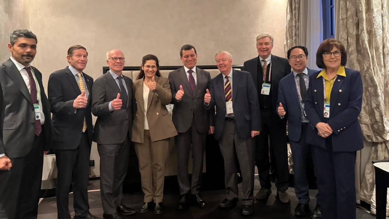 Mazlum Abdi ve İlham Ahmed ABD'li Senatör Graham ile görüştü