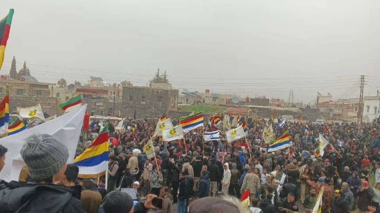 Süveyda'da Dürziler 'kaderini tayin hakkı' için eylemde