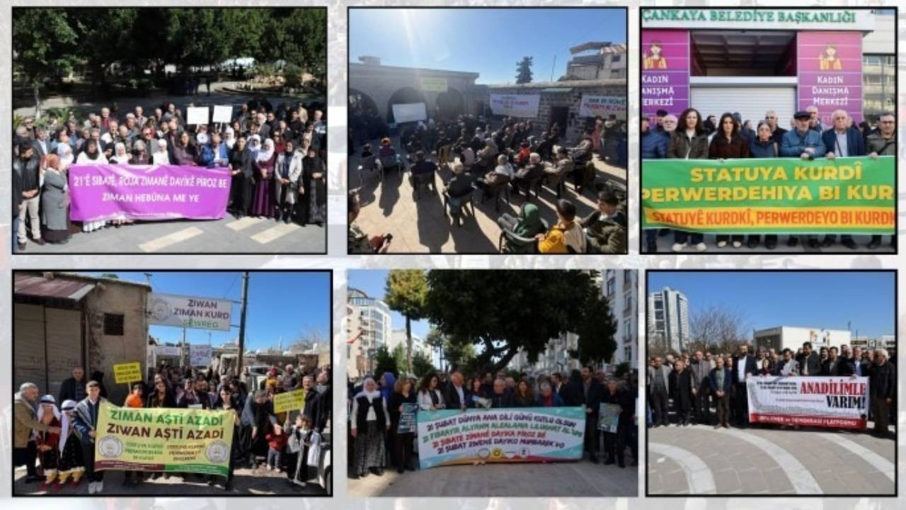 Dünya Anadil Günü: 'Kürtçeye statü, anadilde eğitim' talebi