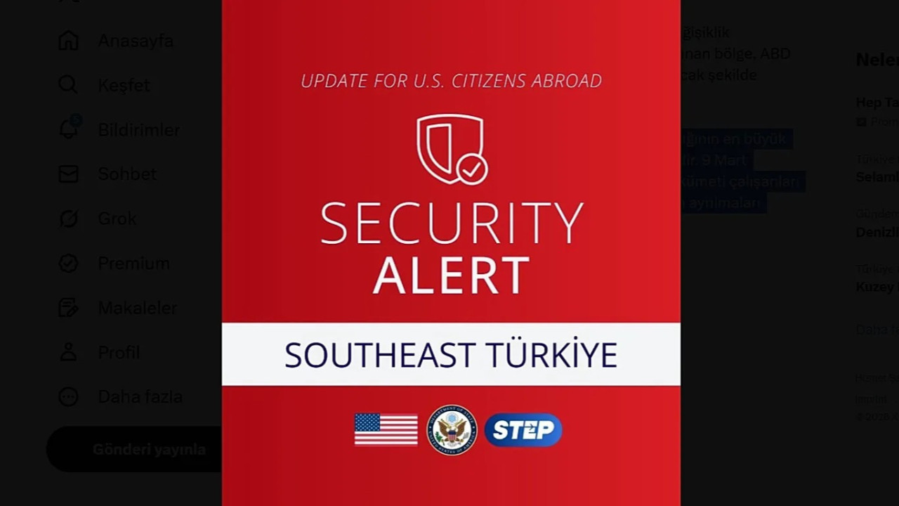 ABD'den Güneydoğu'ya seyahat uyarısı